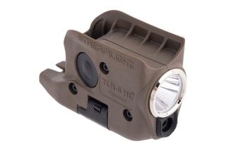 Streamlight TLR-6 HL Weapon Light for GLOCK 42/43 with red laser and 300 lumens white LED.